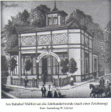 Bahnhof Mülfort um 1900