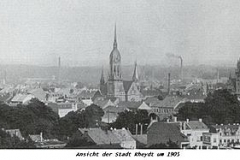Ansicht von Rheydt 1905
