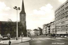 Marienplatz mit Marienkirche 1960