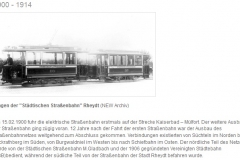 Strassenbahn 1900