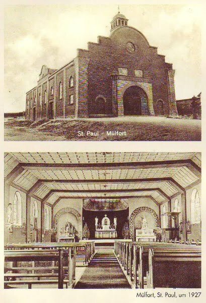 Kirche St. Paul Mülfort 1927
