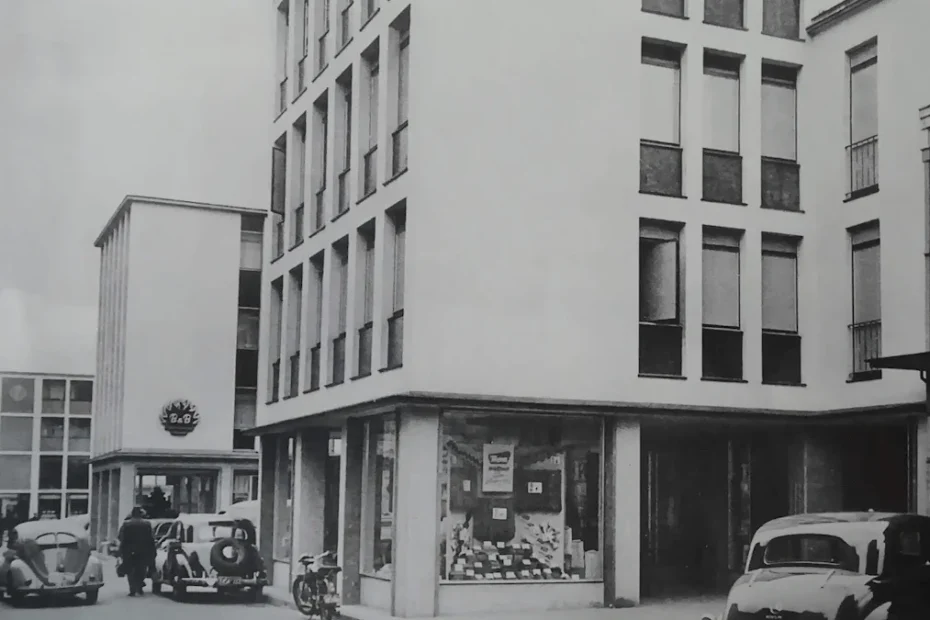 Rheydt 1955 Kammbebauung