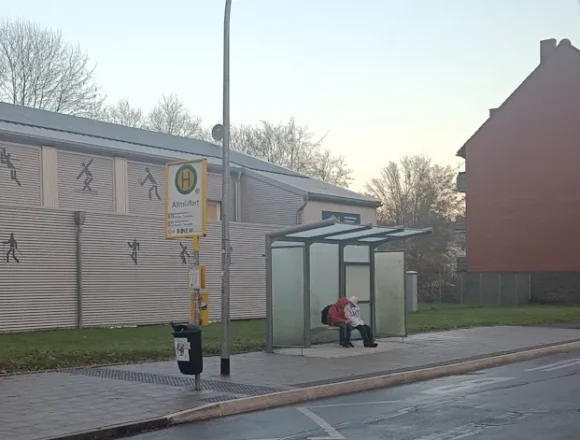 Wetterchutz ÖPNV Bruchstraße