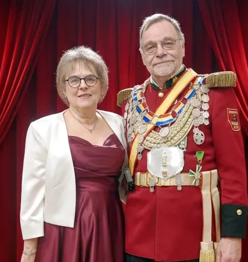 Schützen St Paul Mülfort - Kaiser Karl-Heinz Rix und Kaiserin Anka Rix