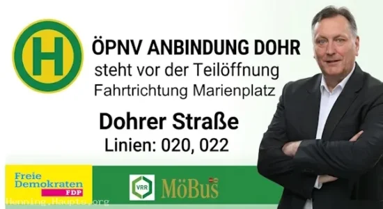 Dohrer Straße Teilöffnung