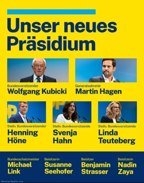 Präsidium der FDP Bundespartei