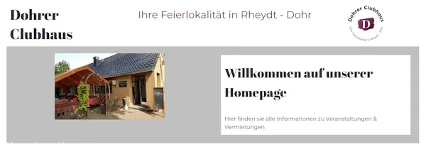Dohrer Clubhaus - Brückenstraße - Rheydt