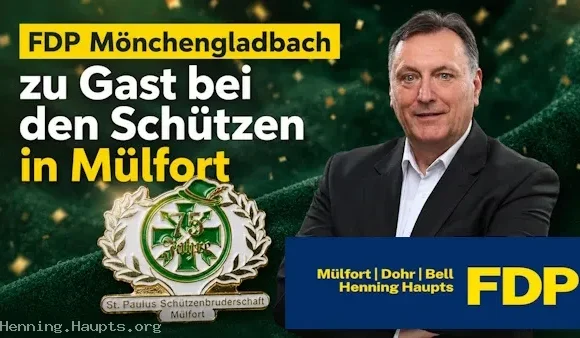 FDP Mönchengladbach zu Gast bei den Schützen St Paul Mülfort