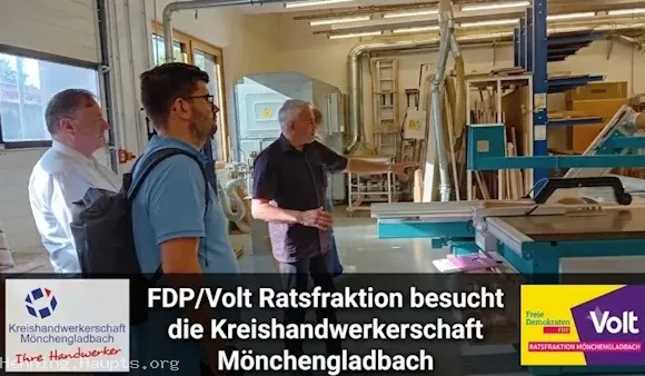 FDP Volt Ratsfraktion Kreishandwerkerschaft Mönchengladbach