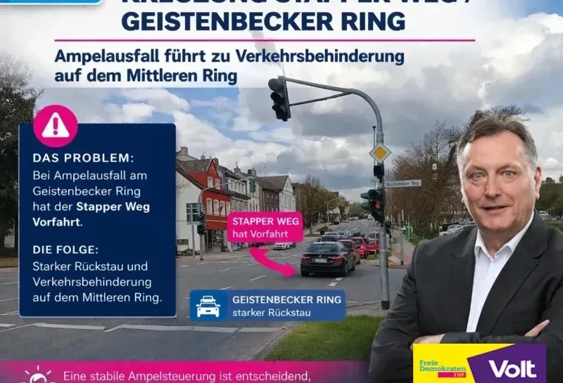 Stapper Weg Geistenbecker Ring FDP hat Fragen